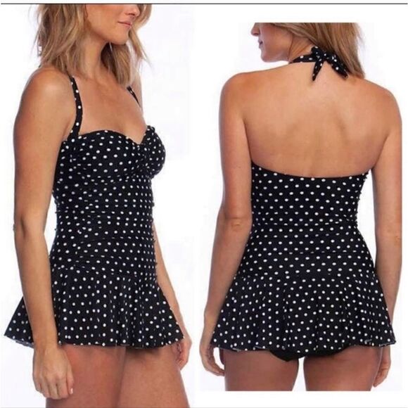 🔥 Take 50% OFF- Rose Marie Reid Polka Dot Swimwear, Size-XL - Picture 1 of 11